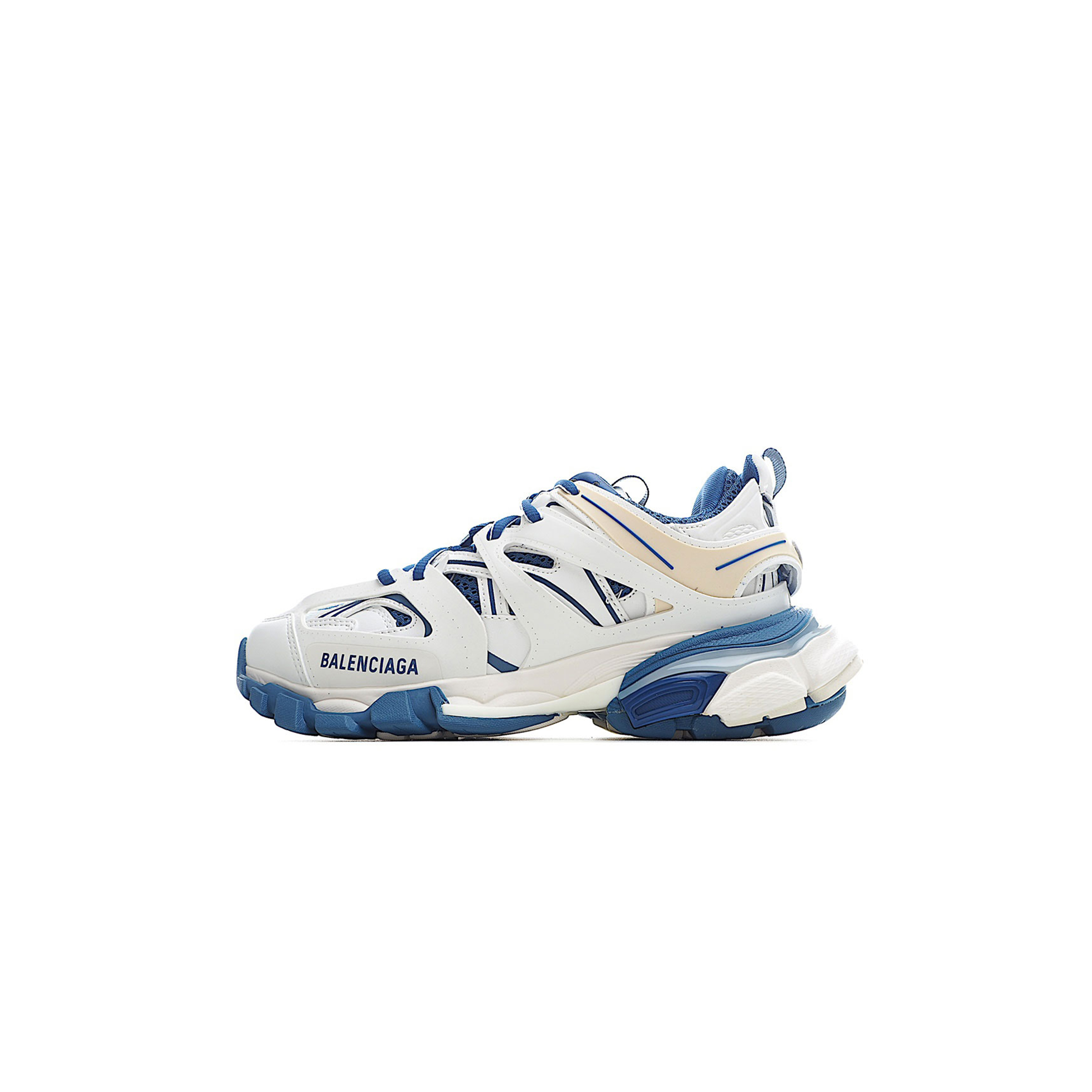 BALENCIAGA TRACK SNEAKER WHITE BLUE 542436W1GC49050